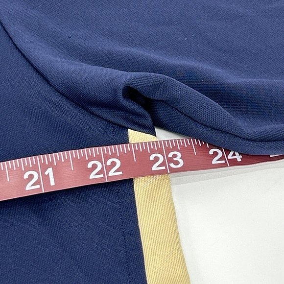 Men's Under Armour HeatGear Short Sleeve Polo Shirt Blue L‎ Pitt Panthers - Picture 9 of 9